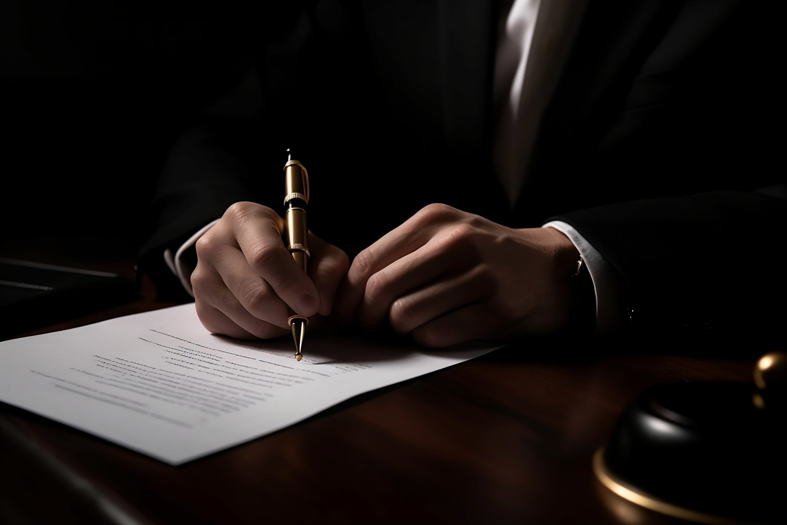 Signing Document Image